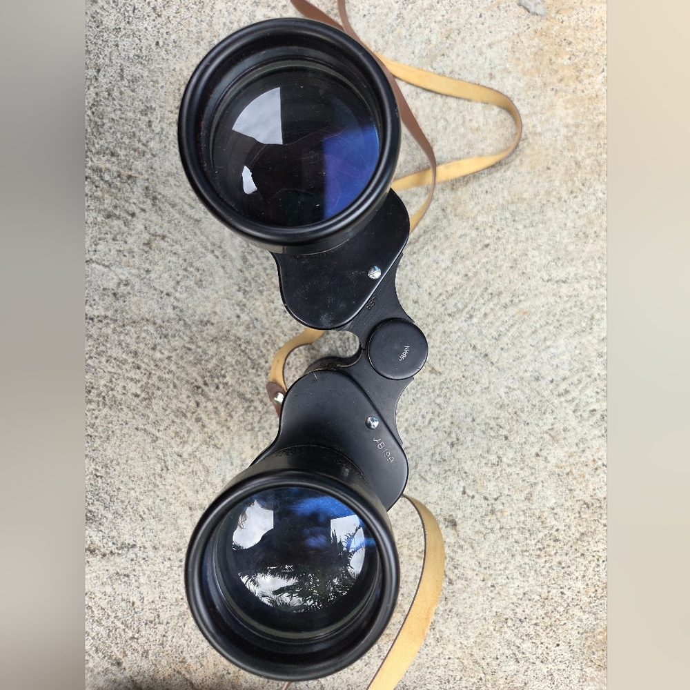 Daylite 10x50 Binoculars 262ft/1000yds Case & Strap Vintage Porro‎ Prism Japan - Picture 3 of 9